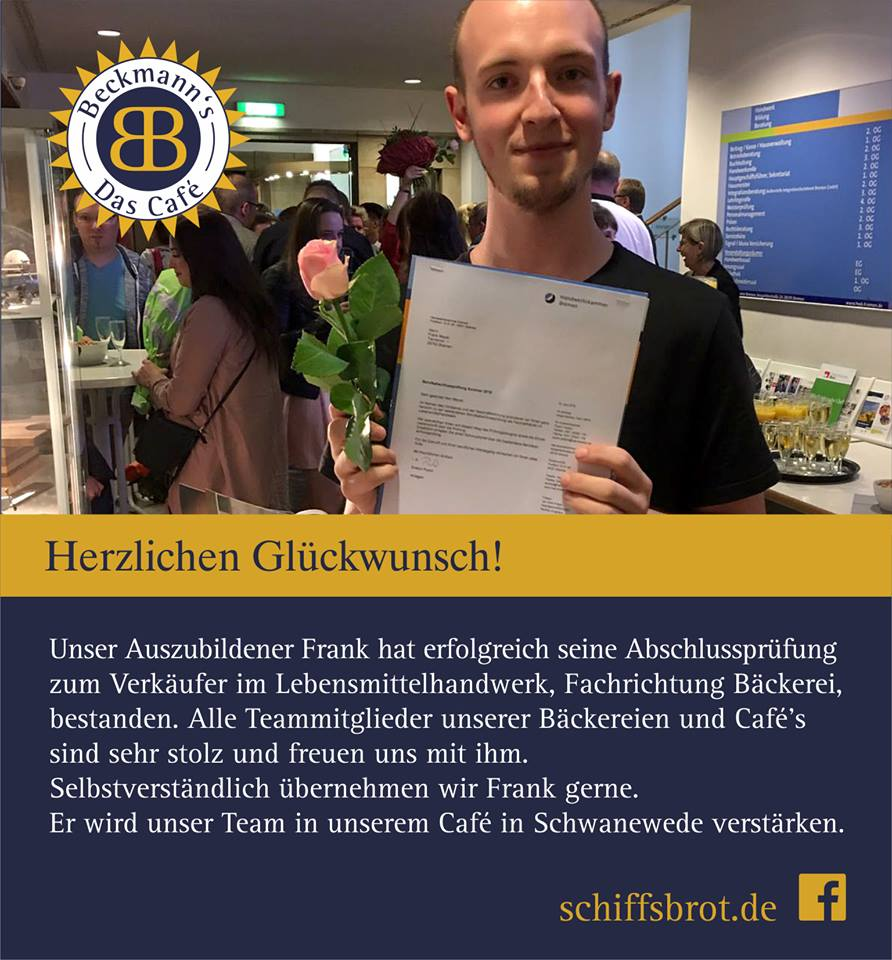 Glückwunsch, Frank