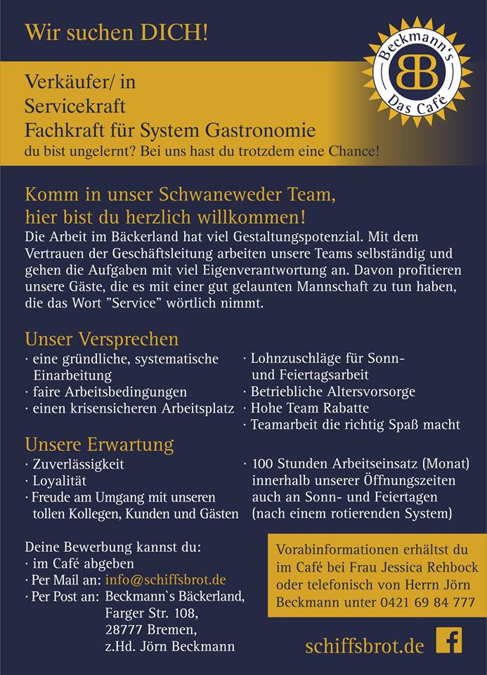 Wir suchen DICH!