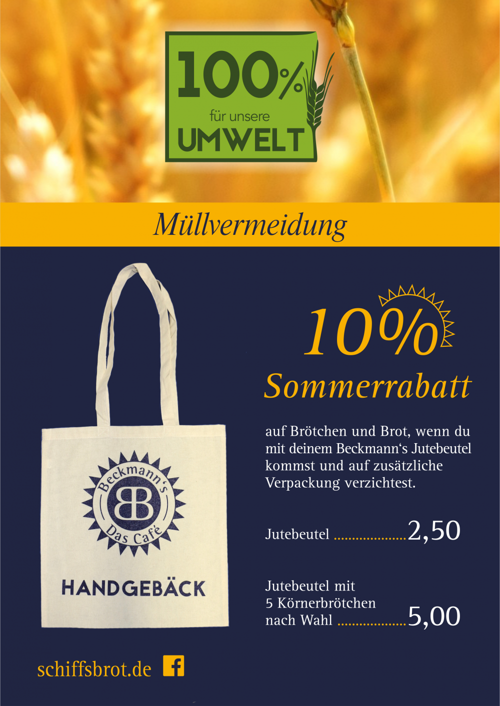 100% für unsere Umwelt