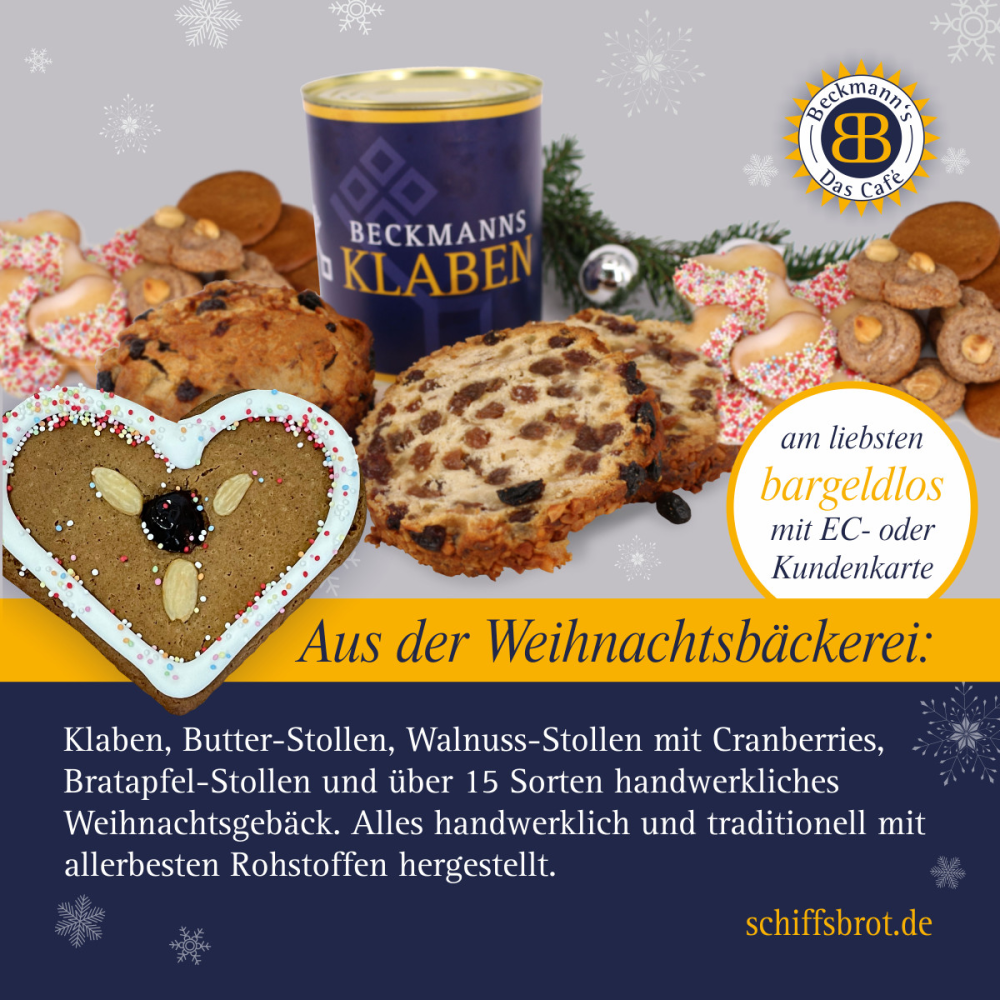 Aus der Weihnachtsbäckerei