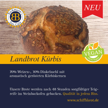 Neu: Landbrot Kürbis