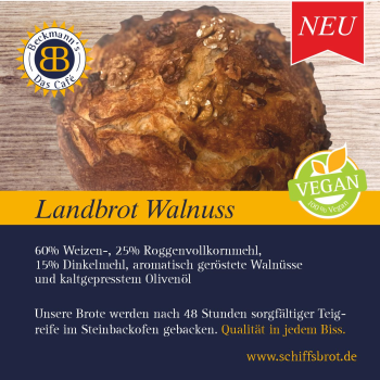 Neu: Landbrot Walnuss