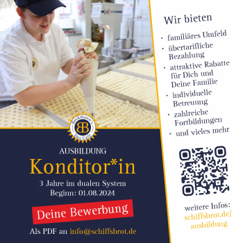 Ausbildung Konditor*in