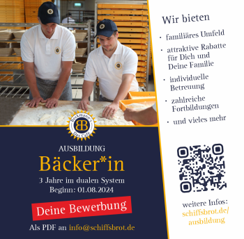 Ausbildung Bäcker*in