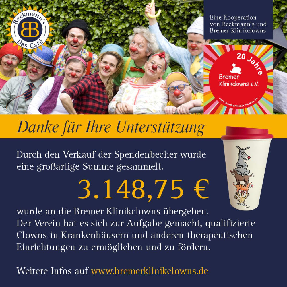 Spendenübergabe