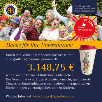 Spendenübergabe