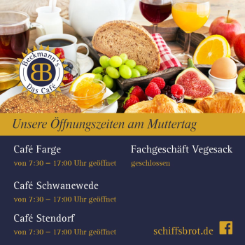 Öffnungszeiten Muttertag
